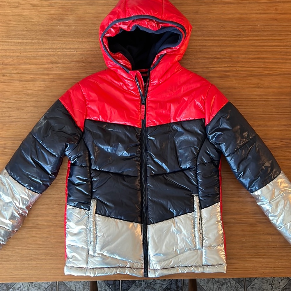 Boys winter puffer coat size 10/12